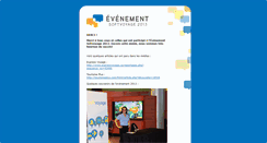 Desktop Screenshot of evenement.softvoyage.com